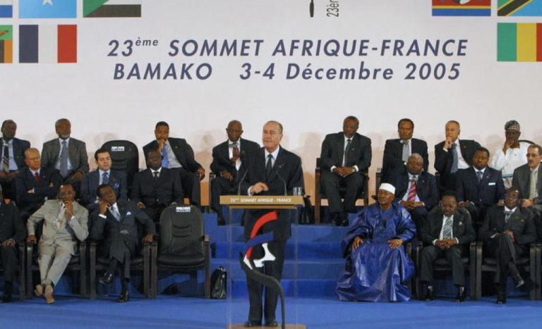 Chirac à Bamako