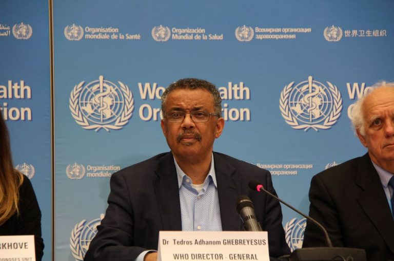 SUIZA-GINEBRA-OMS-BROTE DE CORONAVIRUS-CONFERENCIA DE PRENSA