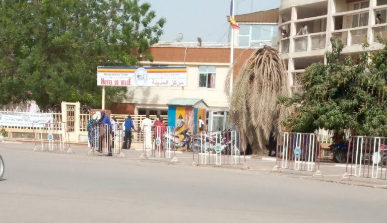 devanture Mairie de N'Djamena
