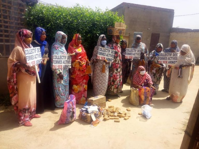 Covid19: Le Collectifs Femmes Actives lance un opération de distribution des kits à Farcha