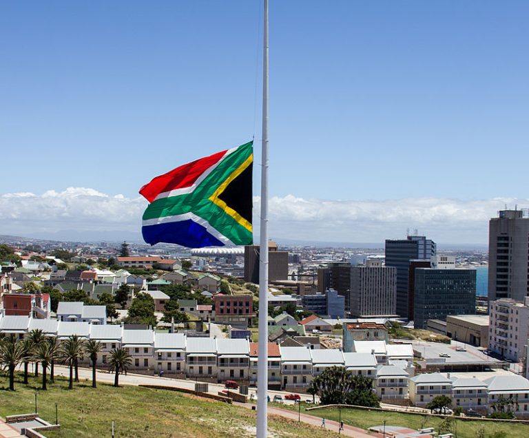 SouthAfrican_Flag_HalfMast