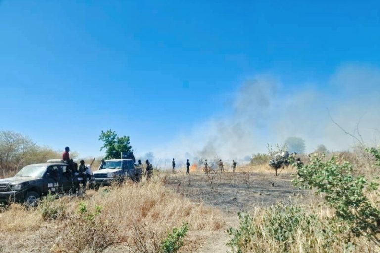 Nigeria incendie. Attaque