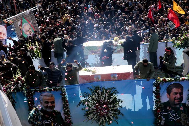 Funeral for Qassem Soleimani in Kerman