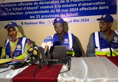 Société: La plateforme « Le Tchad d’abord » se félicite du bon déroulement du scrutin présidentiel