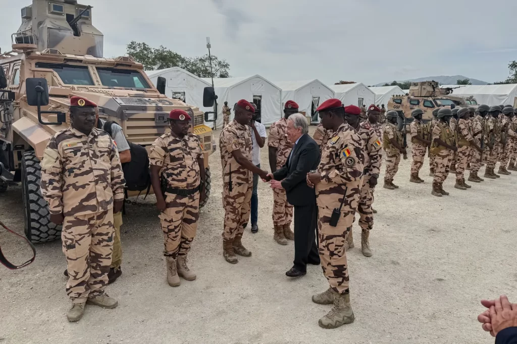 Haïti : Le Tchad déploie un deuxième contingent de 350 soldats