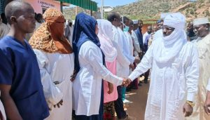 Guéra : Le délégué général visite l’hôpital provincial de Mongo